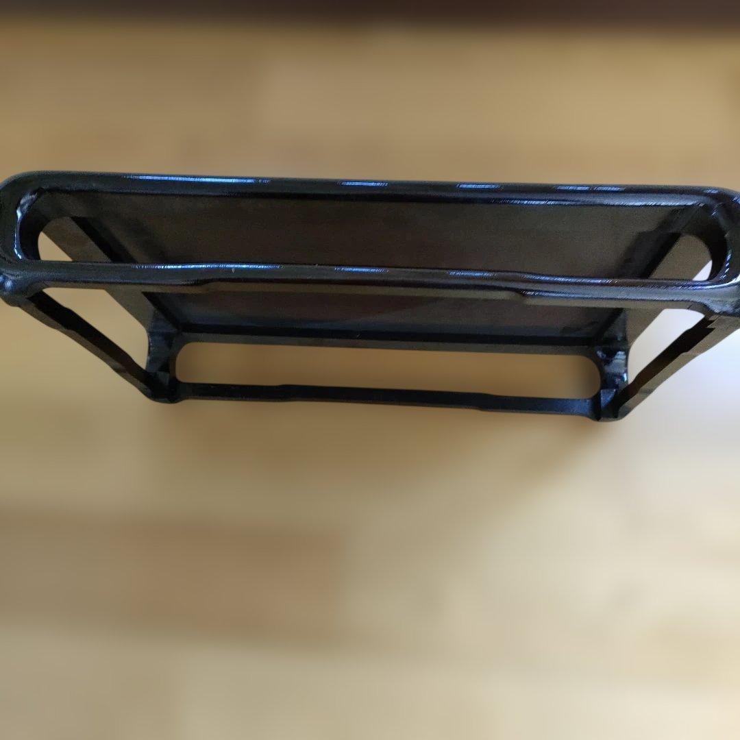 漆器製長方形花瓶や盆栽、香炉などを飾るための花台サイズ45×29×7cm