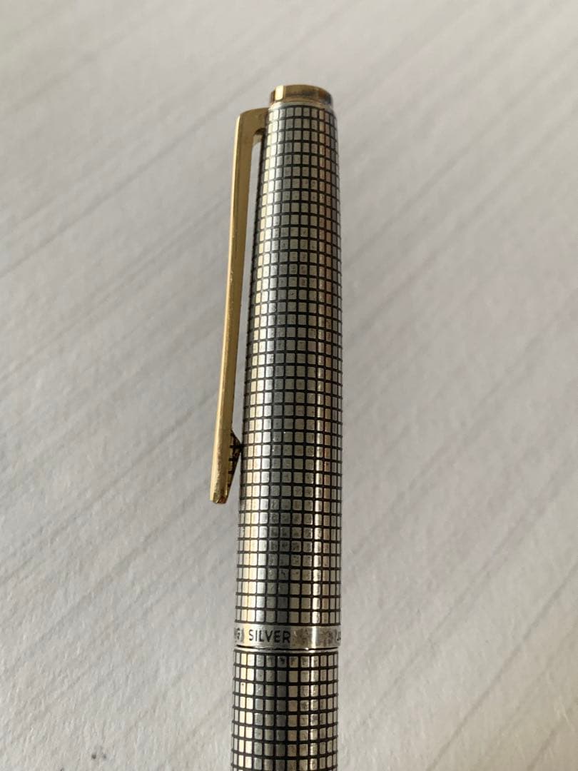 PILOT パイロット スターリングシルバー 万年筆 14Kペン先