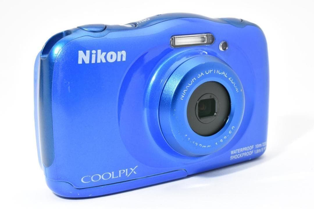 ニコン　Nikon COOLPIX W100 ブルー《動作確認済・すぐ使える！》