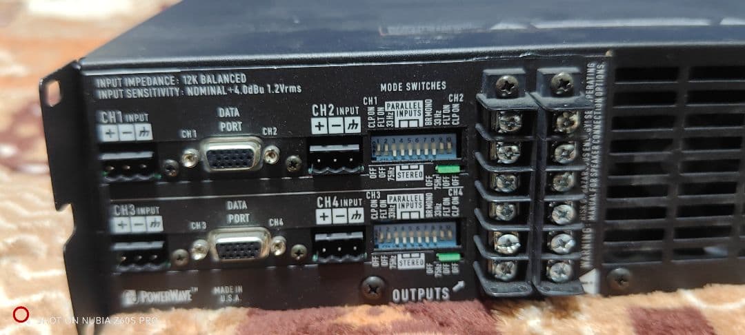 QSC CX254 パワーアンプ