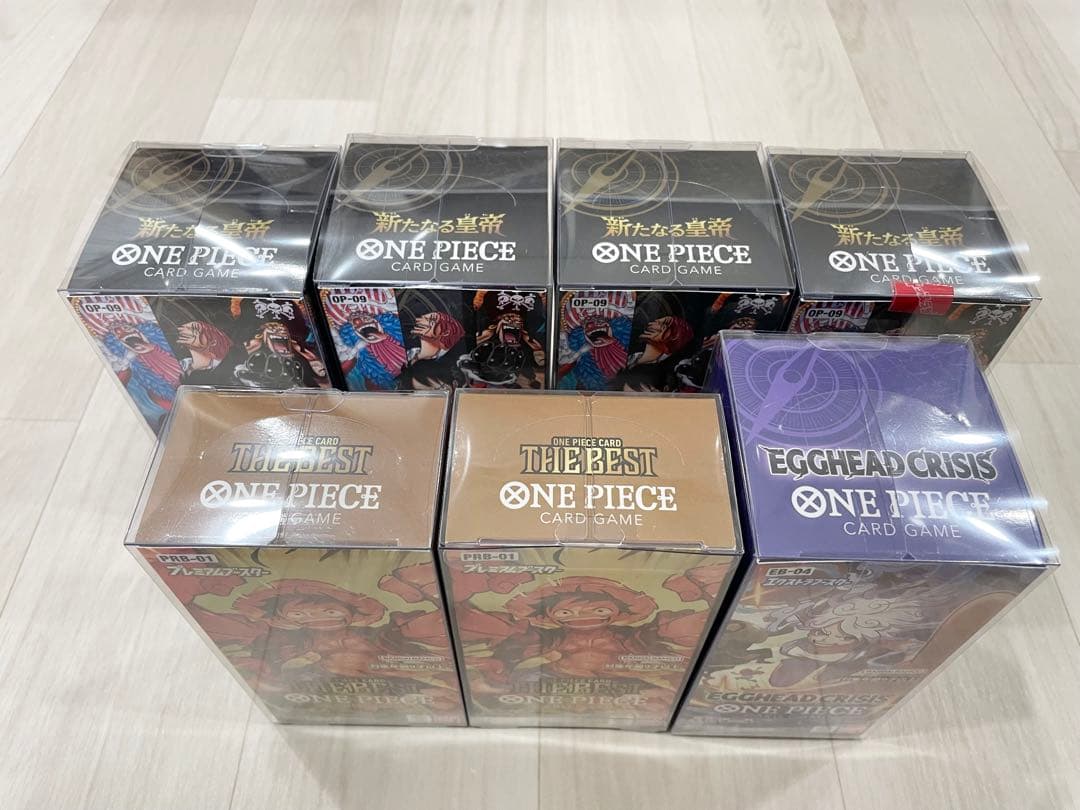 ONE PIECE カードゲーム セット　新品未開封　17 box テープ付き
