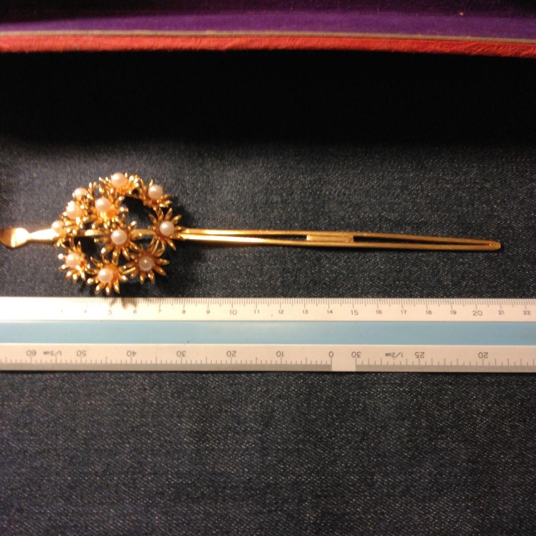 昭和レトロ　かんざしセット中古品　髪飾り　着物　櫛