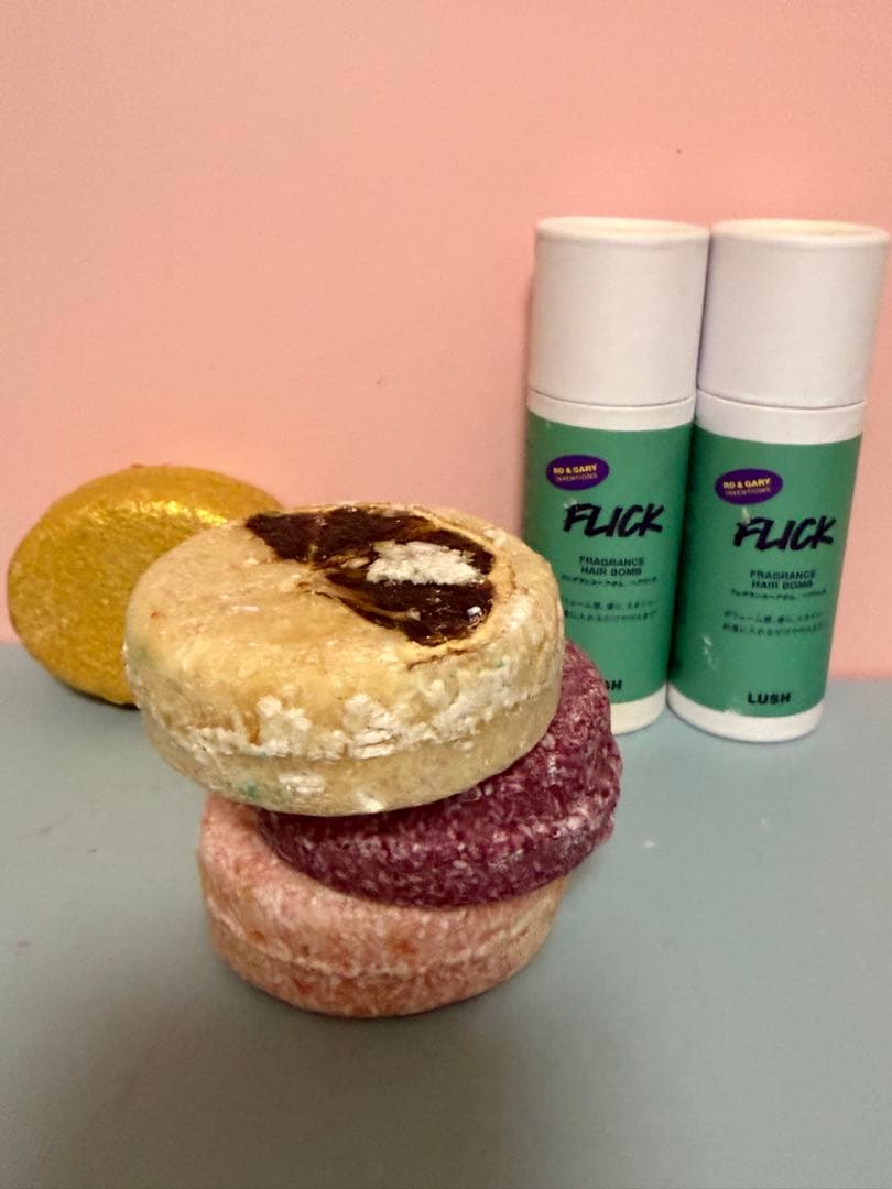 LUSH シャンプーバー　コンディショニングバー　フレグランスヘアボム　セット