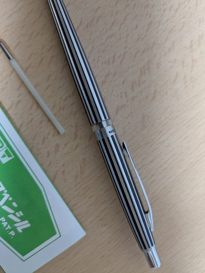 セーラー シャープペンシル 昭和レトロ 蚀刻 箱 説明書付