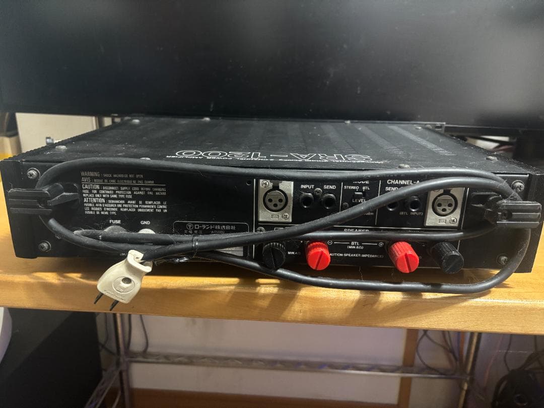 Roland SRA-1200 パワーアンプ