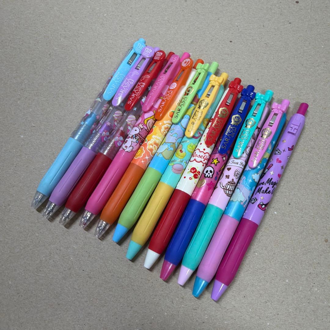 限定 ゼブラ SARARA サラサ ボールペン ピチレモン 匂い付 12本セット