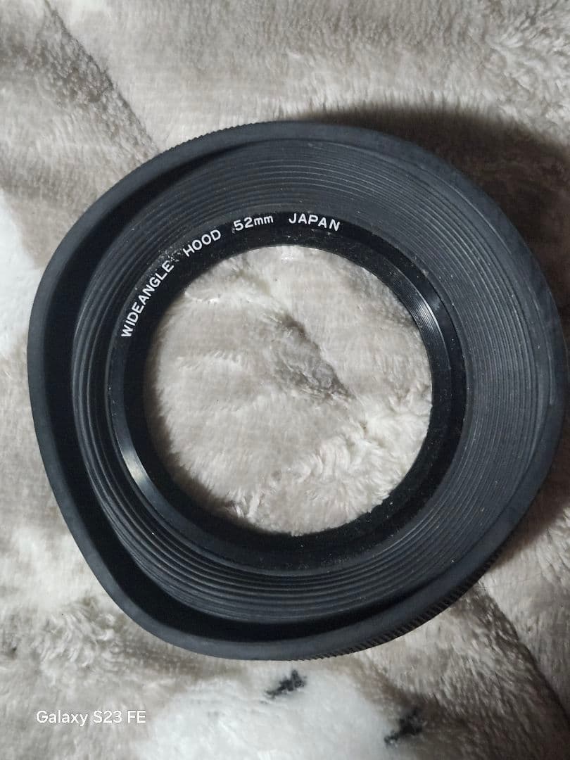 Canon T70 一眼レフフィルムカメラとSunpakフラッシュ望遠レンズ2