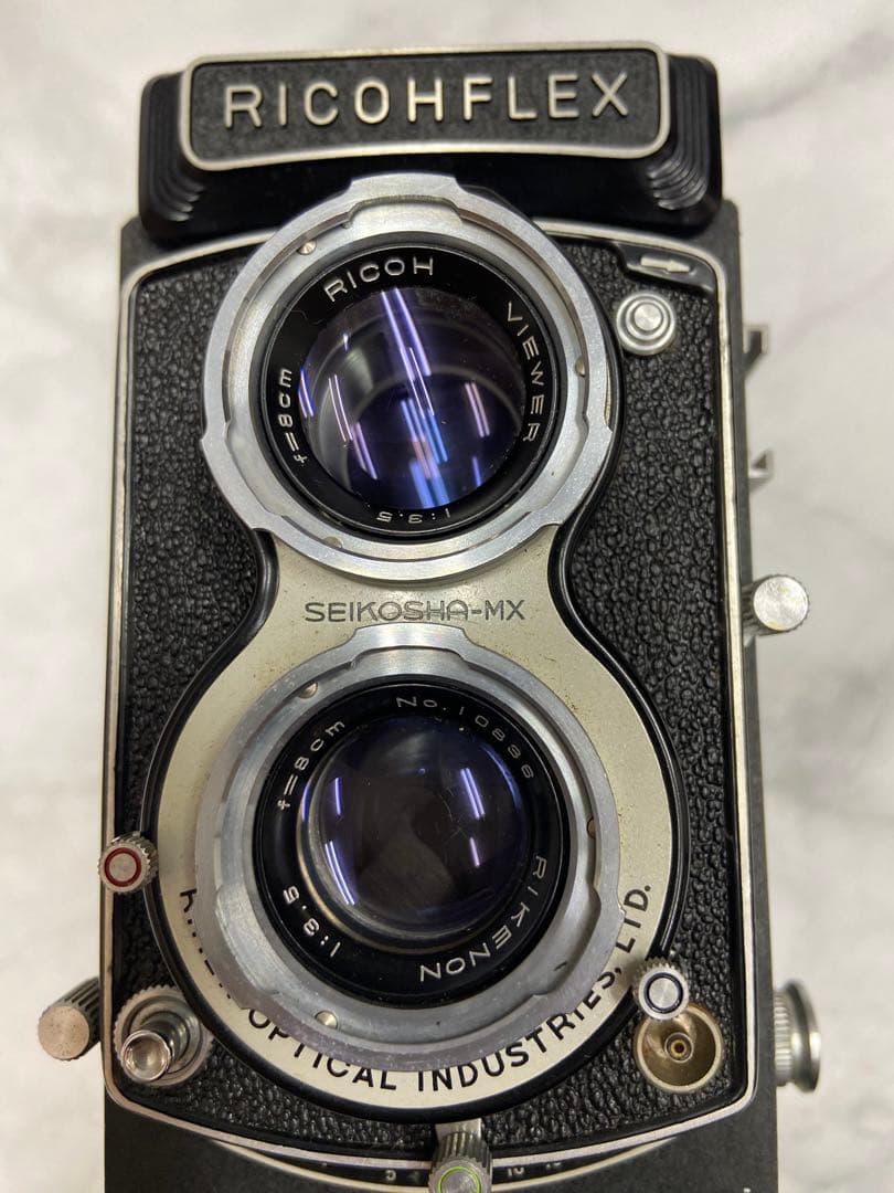 RICOHFLEX 二眼レフカメラ（専用ケース付き）